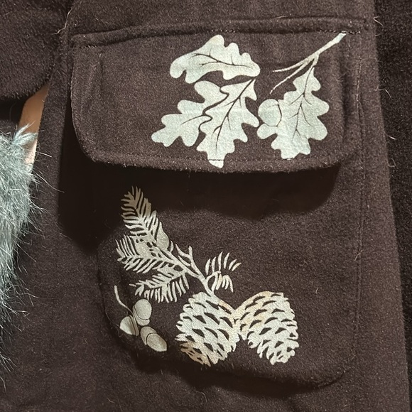 Furred sleeves and hood - Picture 3 of 4